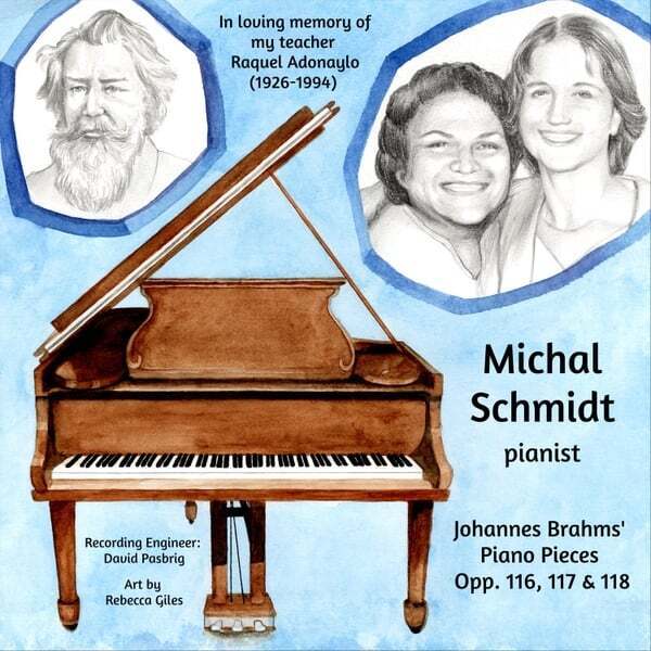Cover art for Johannes Brahms' Piano Pieces Ops. 116, 117 & 118